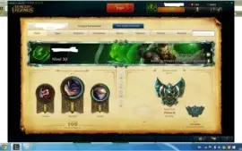 Conta League of Legends Platina 3 84 de PDL