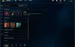 Conta prata 2 com 7 skins e 46 champs