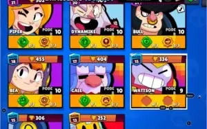Conta Brawl Stars 19k troféus 38/40 Brawlers