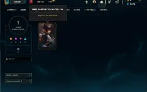 Mestre com 40 Champs e 1 Skin + 11 Fragmentos + 39 PDL