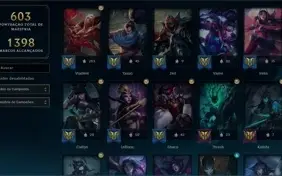 FULL ACESSO - LOL - NICK BOM - R$400,00 - INFOS DESCRIÇÃO!