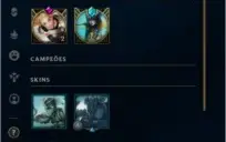 Conta LV 50 lol