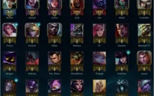 Conta league of legends Platina 1