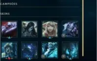 Conta league of legends Platina 1