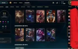 Conta League Of Legends - Diamante V