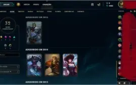 Conta League Of Legends - Diamante V