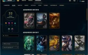 Conta League Of Legends - Diamante V