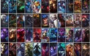 Conta Unranked com 150 Champs e 249 Skins + 4 Prestigios