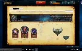 CONTA LOL GOLD 5