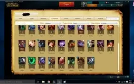 CONTA LOL GOLD 5