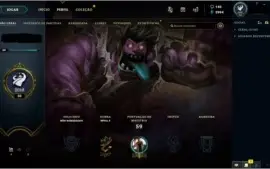 conta lol level 30
