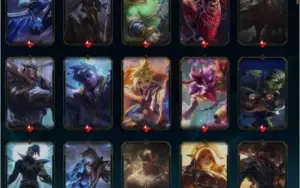Conta lol plat1 com 413 skins, criada em 2013