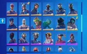 Conta fortnite (SALVE O MUNDO + 63 SKINS)
