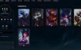Conta League of Legends Full Acesso - 141 Champs e 153 Skins