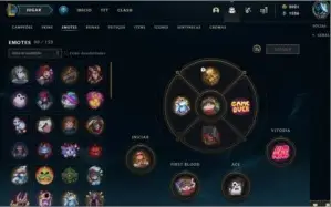 Conta league of legends lvl 148 com 1.111 skins