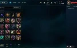 CONTA LOL LEAGUE OF LEGENDS 517 SKINS LEVEL 322