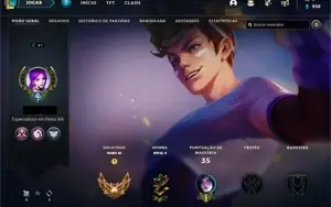 VENDO SMURF GOLD 3 COM 10 SKINS NOS ESPÓLIOS!