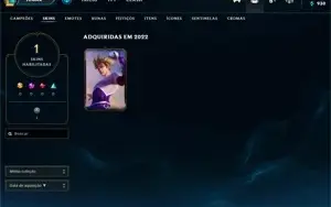 VENDO SMURF GOLD 3 COM 10 SKINS NOS ESPÓLIOS!