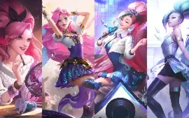 Conta lvl 580, 200+ skins, muitos chromas/ícones, all champs