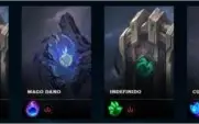 Conta com 184 skins (3 ultimates, 3 míticas, 13 lendárias)