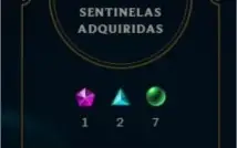 Conta com 184 skins (3 ultimates, 3 míticas, 13 lendárias)