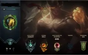 Conta Platina League of Legends 100 Skins Todos os Champions