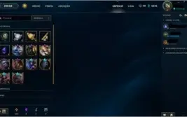 Conta de League of Legends.
