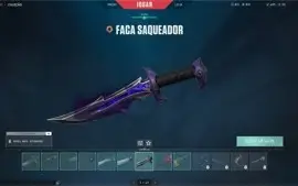 Conta BETA de Valorant com muitas skins