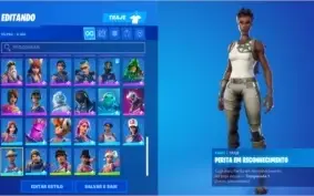 Conta Fortnite Epic, Salve o Mundo Fundador + 960VB + 90 Sks