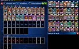 CONTA BURGUESA DUEL LINKS MUITOS PERSONAGENS E DECKS