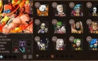 Conta GLA grand line adventures 3k trip com skin kid luffy