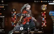 Conta Epic seven - Feyra e Krato