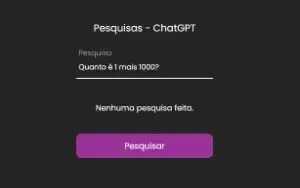 Site Pesquisas - ChatGPT