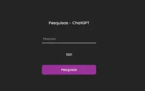 Site Pesquisas - ChatGPT