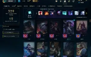 Bronze 1 com 140 Champs e 97 Skins ( ADC / MID )