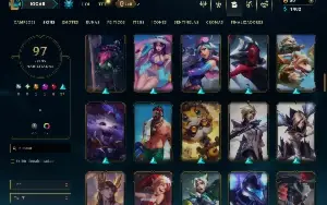 Bronze 1 com 140 Champs e 97 Skins ( ADC / MID )