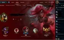 Conta League of Legends Gold 5