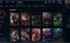 Conta com um total de 151 skins 150k de valor em rp.