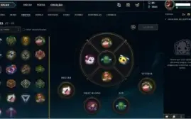 Conta com um total de 151 skins 150k de valor em rp.