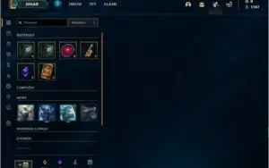 Conta ouro 4 BARATA com 2 skins e 28 champs