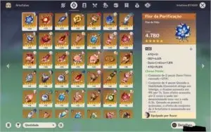 kazuha + zhongli + jean + diluc C1 AR50 Bule lvl 9