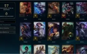 Conta main adc lvl 25 perfeita para smurf, quase de graça