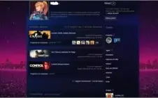 conta steam Level 2  2k de horas de cs go itens e games