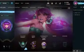 Conta de league of legends