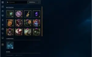 CONTA LOL OURO 4 COM MMR RELATIVAMENTE ALTO, 16 SKINS E +