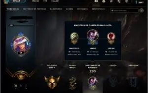 CONTA LOL OURO 4 COM MMR RELATIVAMENTE ALTO, 16 SKINS E +