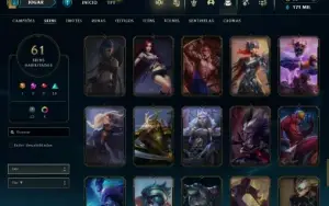 Fullacesso - Conta De 2014 - 61 Skins - Level 403 - 153 Camp