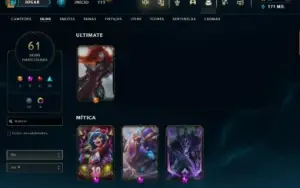Fullacesso - Conta De 2014 - 61 Skins - Level 403 - 153 Camp