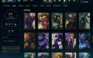 Fullacesso - Conta De 2014 - 61 Skins - Level 403 - 153 Camp