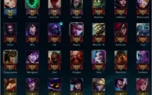 Conta LOL Prata 113 champ 32 skins